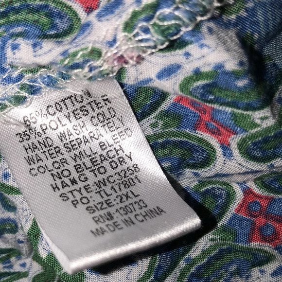 Umgee size 2XL boho floral top - Picture 5 of 5